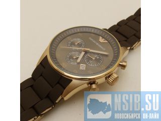   Emporio Armani AR5890 Brown Sport Chronograph 