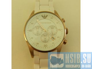   Emporio Armani AR5919 White Sport Chronograph 