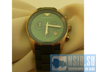   Emporio Armani AR5891 Green Sport Chronograph 