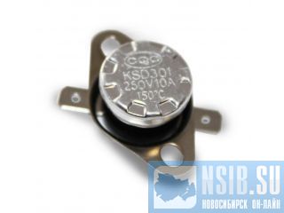   - KSD-301, 150C, 250V, 10A. 